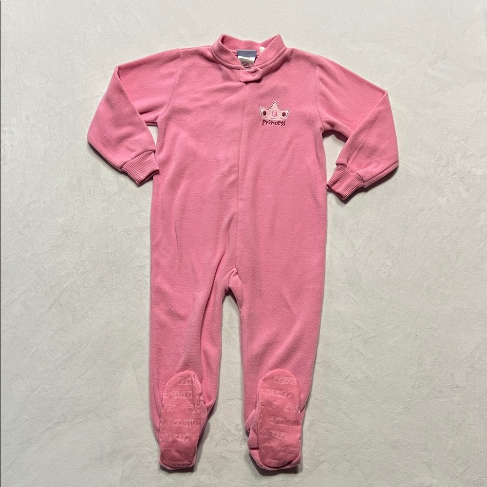 Vintage disney footed pajamas princess